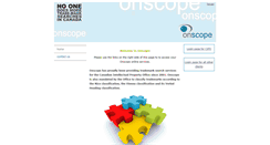 Desktop Screenshot of onscope.com